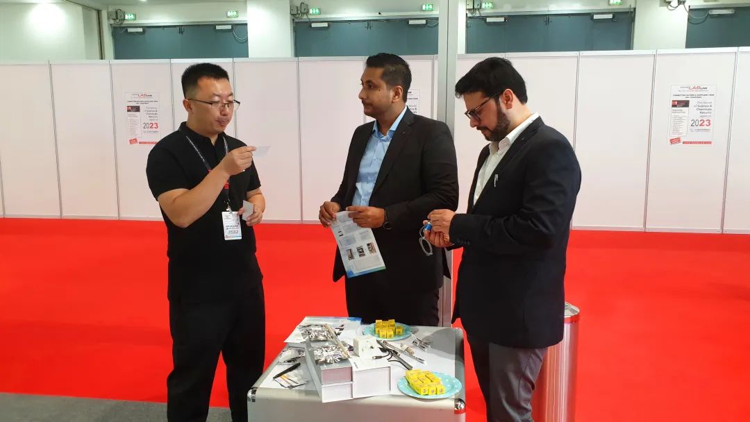 展会直击 | 永利集团3044noc登录入口IC亮相迪拜ARAB LAB 2022展览会！